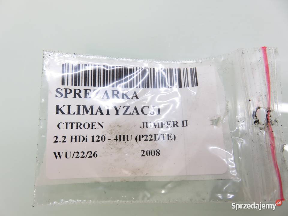 KOMPRESOR KLIMATYZACJI CITROEN JUMPER II 22 HDi osobowe