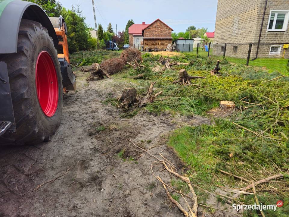 Mulczowanie wgłębne powierzchniowe rekultywacja działek karczowanie działek