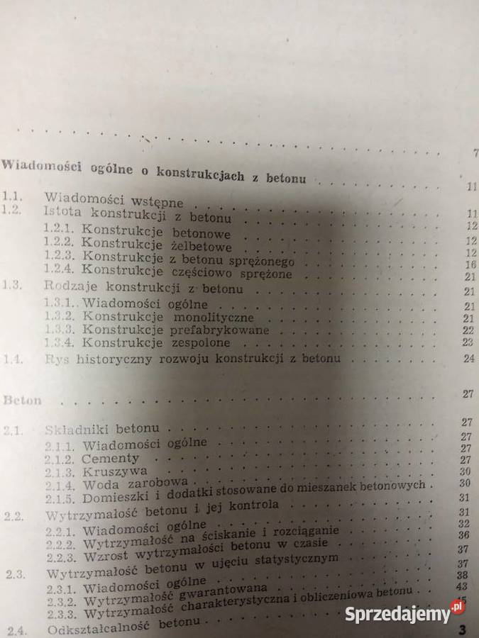 Konstrukcje z betonu branżowe zawodowe Warszawa sprzedam