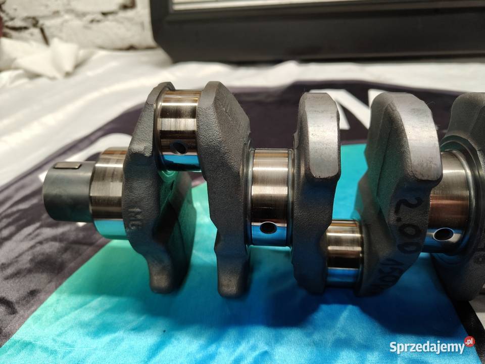 Bmw e46 20d m47 150 wał korbowy oryginał Silniki i osprzęt łódzkie Aleksandrów Łódzki