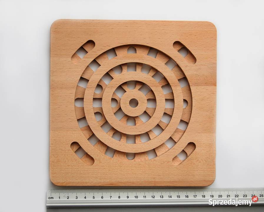 Podstawka podkładka drewniana drewno bukowe