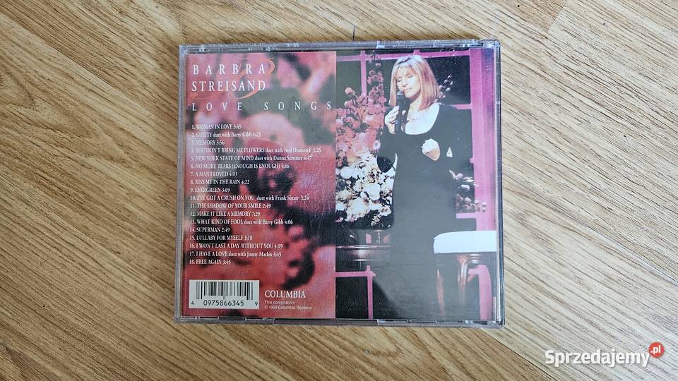 49Barbara Streisand na płytach CD Bydgoszcz sprzedam