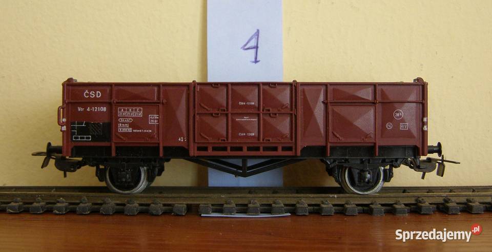 Kolejka wagon towarowy 4 H0 Piko Łódź