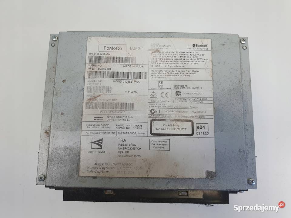 Volvo V40 II V60 S60 II XC60 RADIOODTWARZACZ osobowe Chełm