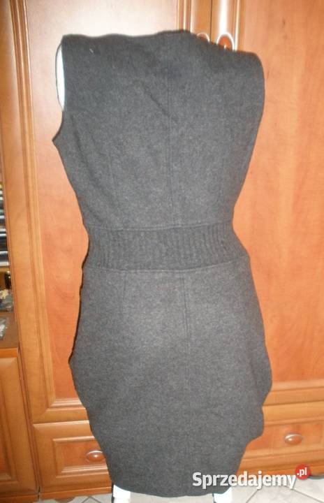 sukienka szara Tatuum Bez wzoru Kraków