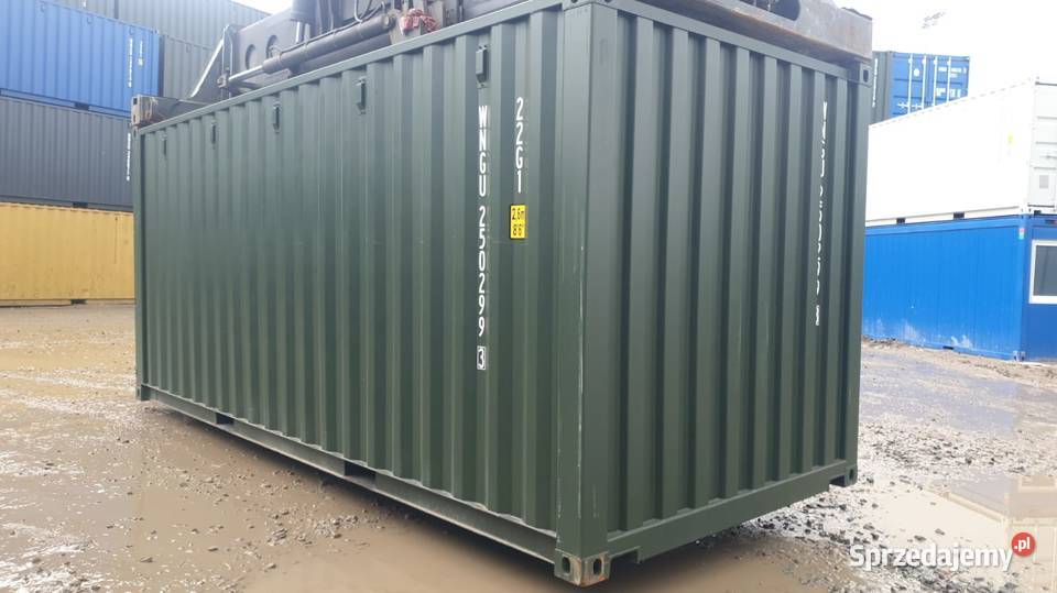 Kontener morski kontener magazynowy 20dv jednej Koszalin
