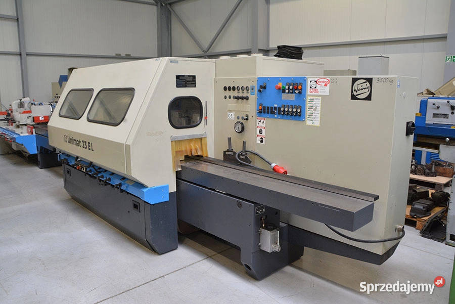 Strugarka czterostronna WEINIG UNIMAT 23 kabina Biertowice