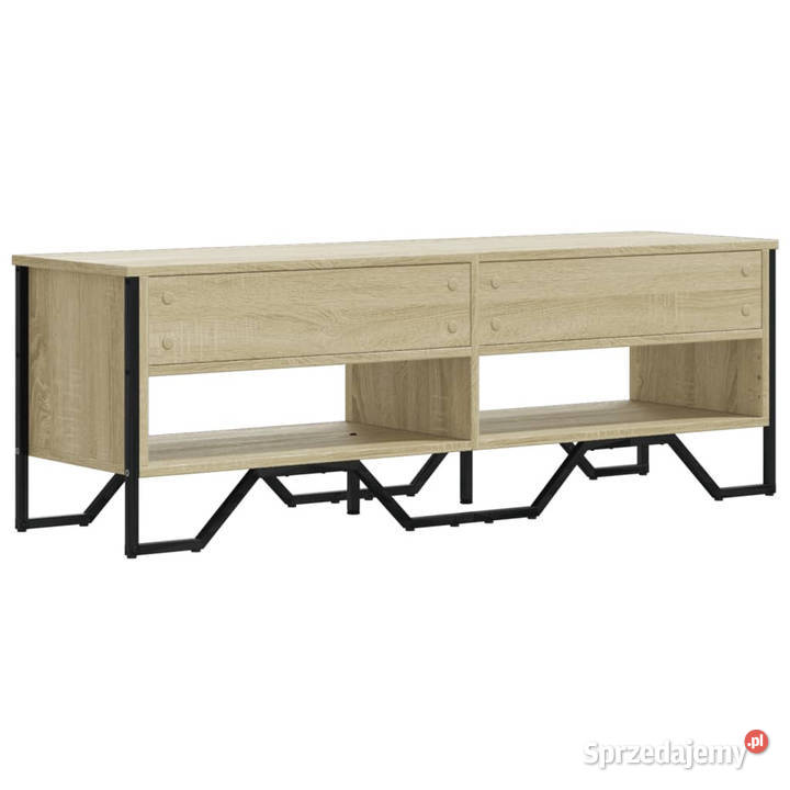 Szafka pod TV dąb sonoma 122x34x41 materiał Warszawa sprzedam