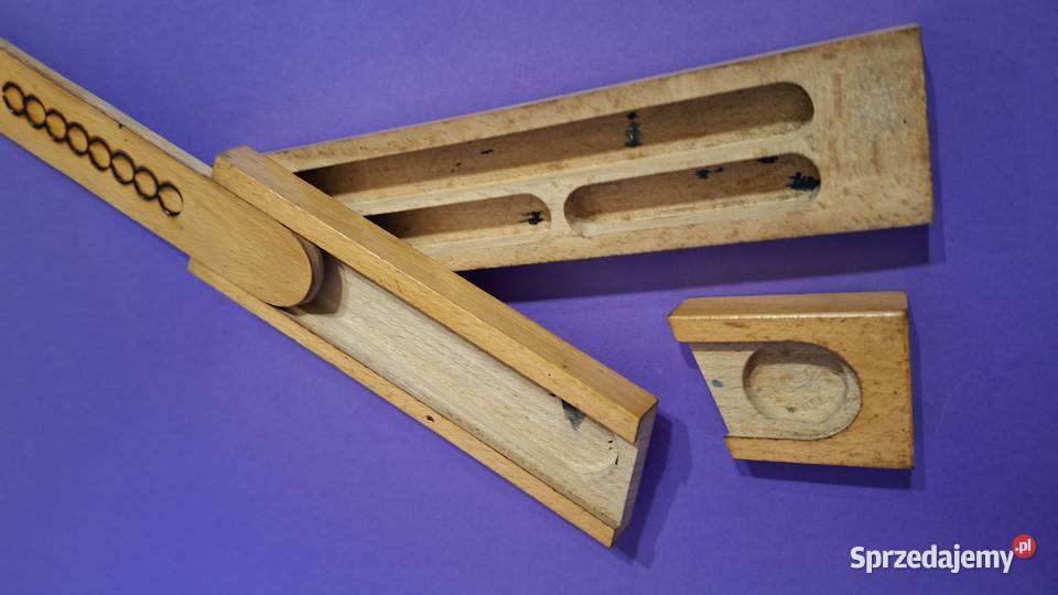 PIÓRNIK DREWNIANY vintage PRL używany rozkładany Pozostałe małopolskie Kraków