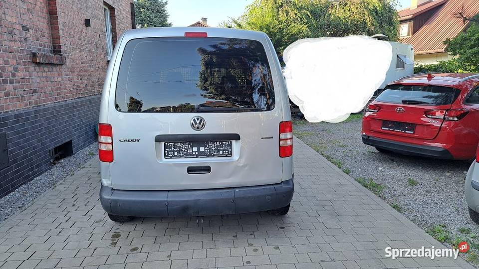 WV Caddy 20 benzyna CNG 109pPS srebrny Goczałkowice-Zdrój