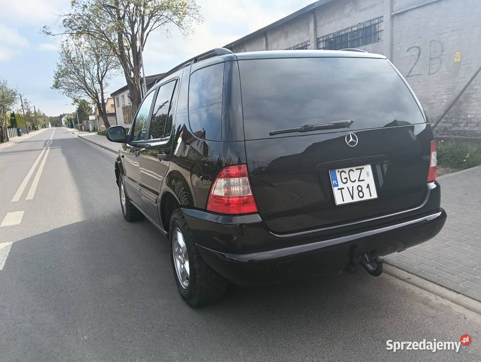 Mercedes ML 32 V6 Gaz BEZWYPADKOWY elektryczne szyby