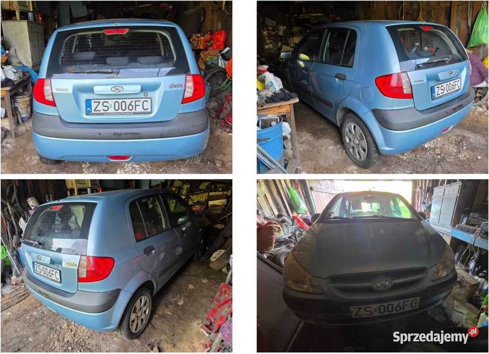 Syndyk sprzeda samochód Hyundai Getz 2007 r Rok produkcji 2007