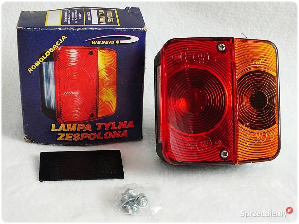 Lampa Tylna Zespolona WESEM Homologacja Nowa w Żary