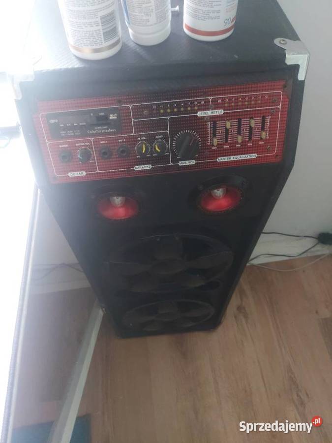 Głośniki 2x POMPO 1500w zestawy głośnikowe Rogiedle