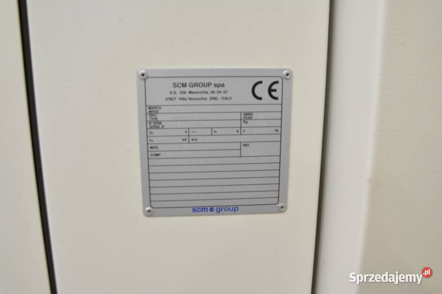 6516 SZLIFIERKA SZEROKOTAŚMOWA SCM SANDYA 5