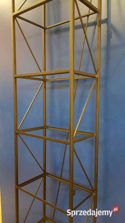 Regał LOFT czarny mat Pabianice