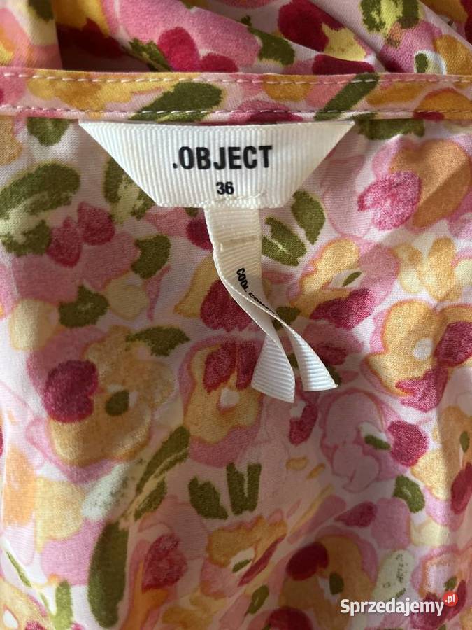 Object bluzka modny wzór kwiaty floral hit blog Choszczno