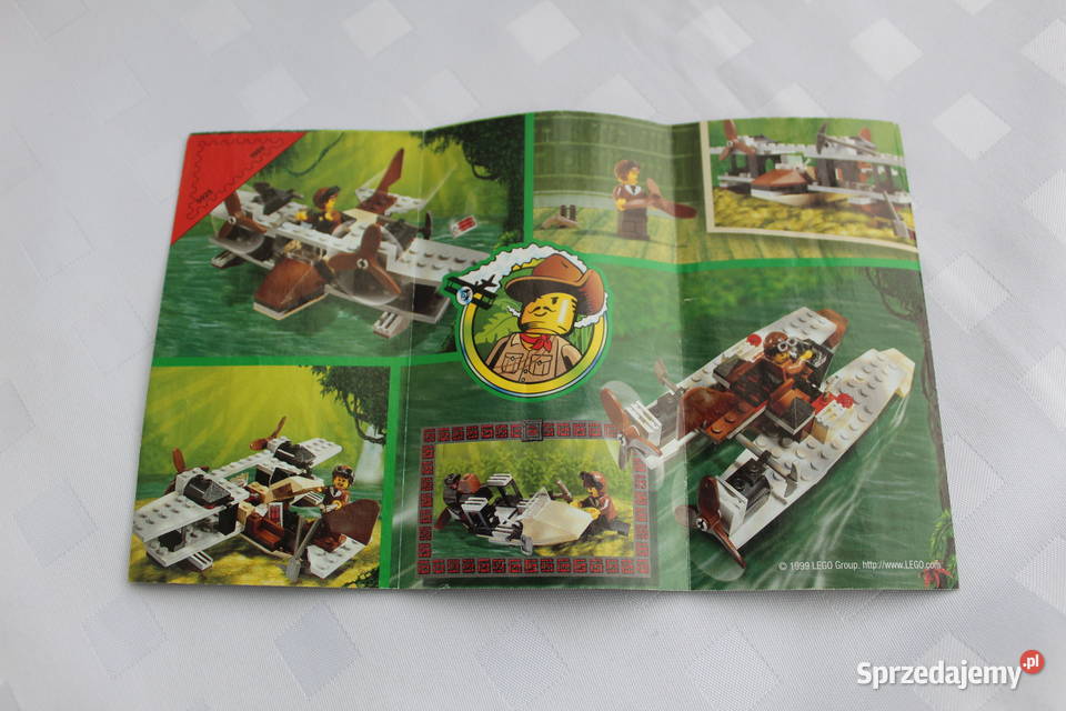 5925 Lego Adventurers Hydroplan Pontoon Plane