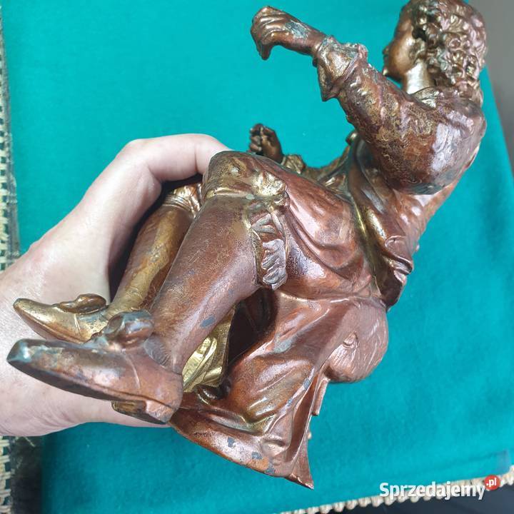 Stara figura z cynkalu Antyki Wrocław