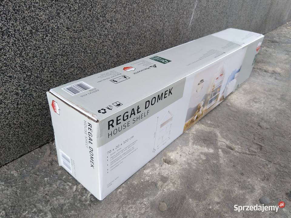 NAJTANIEJ Regał Dziecięcy Domek z Półkami Zabrze