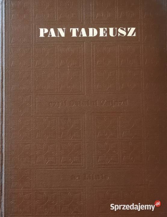 Pan Tadeusz wiadomo sprzedam