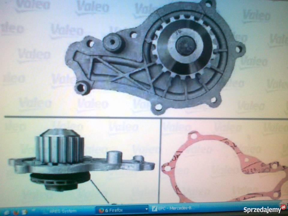 POMPA WODY NOWA VALEO PASUJE DO CITROEN FORD Układ chłodzenia Pruszków sprzedam