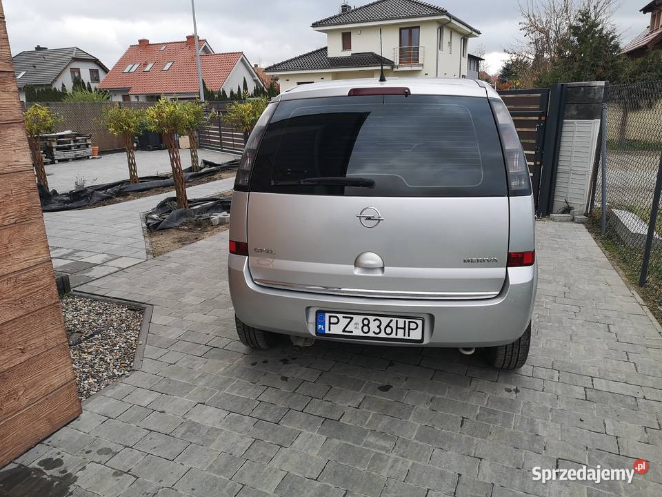 Opel Meriva 14 gaz II właściciel Salon benzyna+LPG wielkopolskie Swarzędz