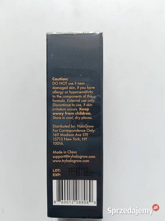HaloGrow Hair Growth Spray 50 ml biotyna kofeina podlaskie Białystok sprzedam