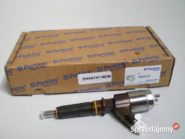 Nowy wtryskiwacz paliwa CR Perkins 2645A747 Siedlce sprzedam