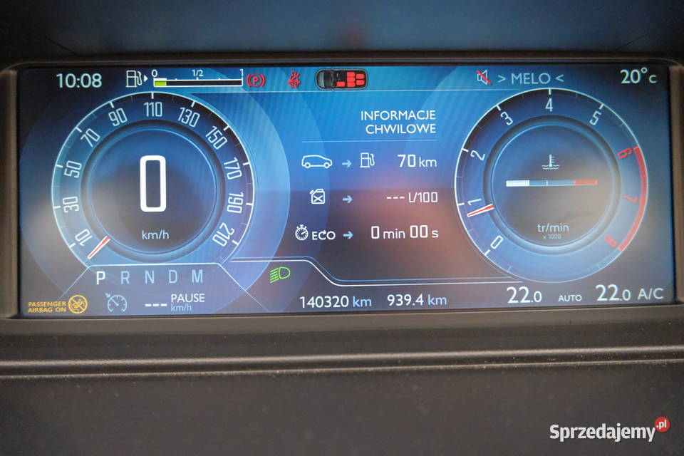 CITROEN C4 GRAND PICASSO 2016 159800 ccm 165 Warszawa