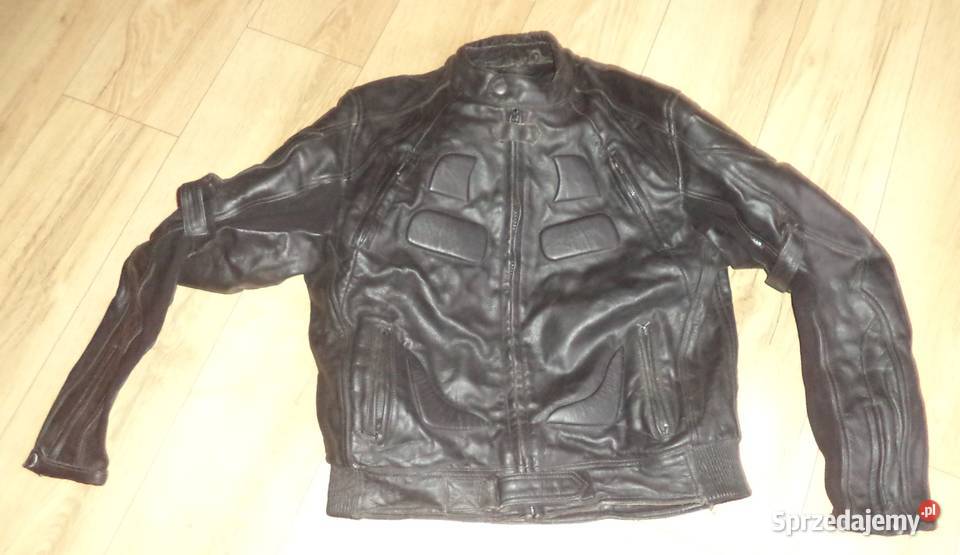 Kevlar Używana męska kurtka skórzana ramoneska Piekary Śląskie
