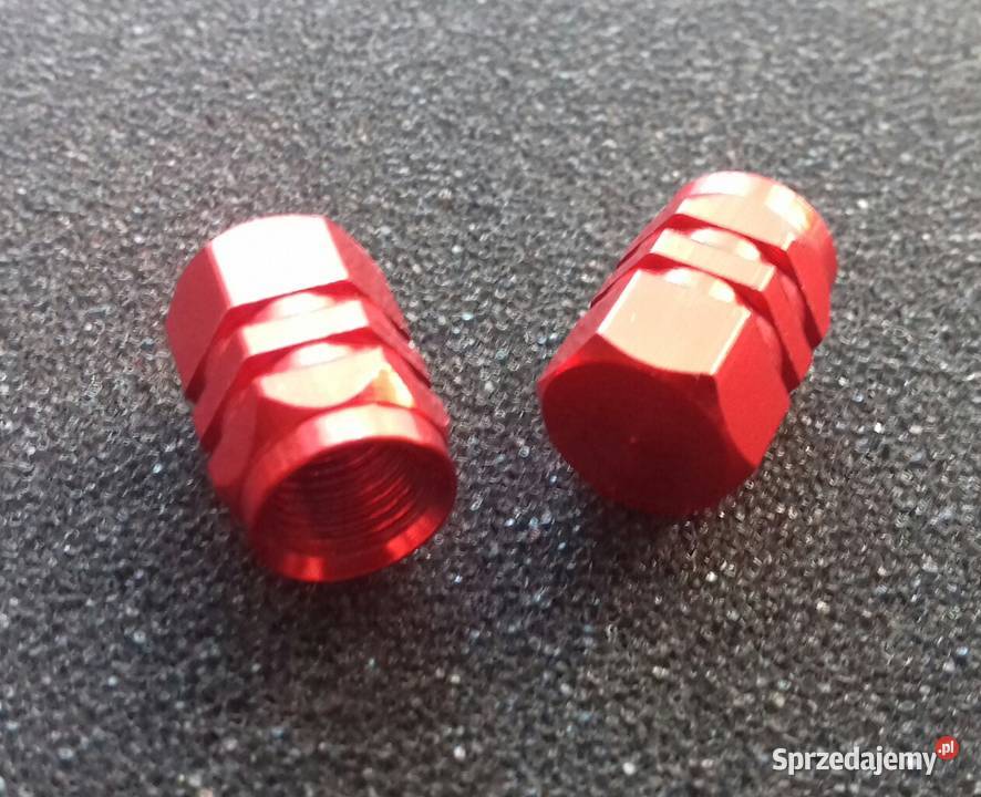 Zakrętki wentyli Czerwone Alu Keiti 2 wielkopolskie