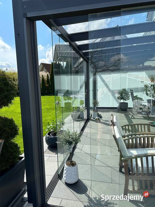 Zadaszenie tarasu Pergola aluminiumszkło 460x320