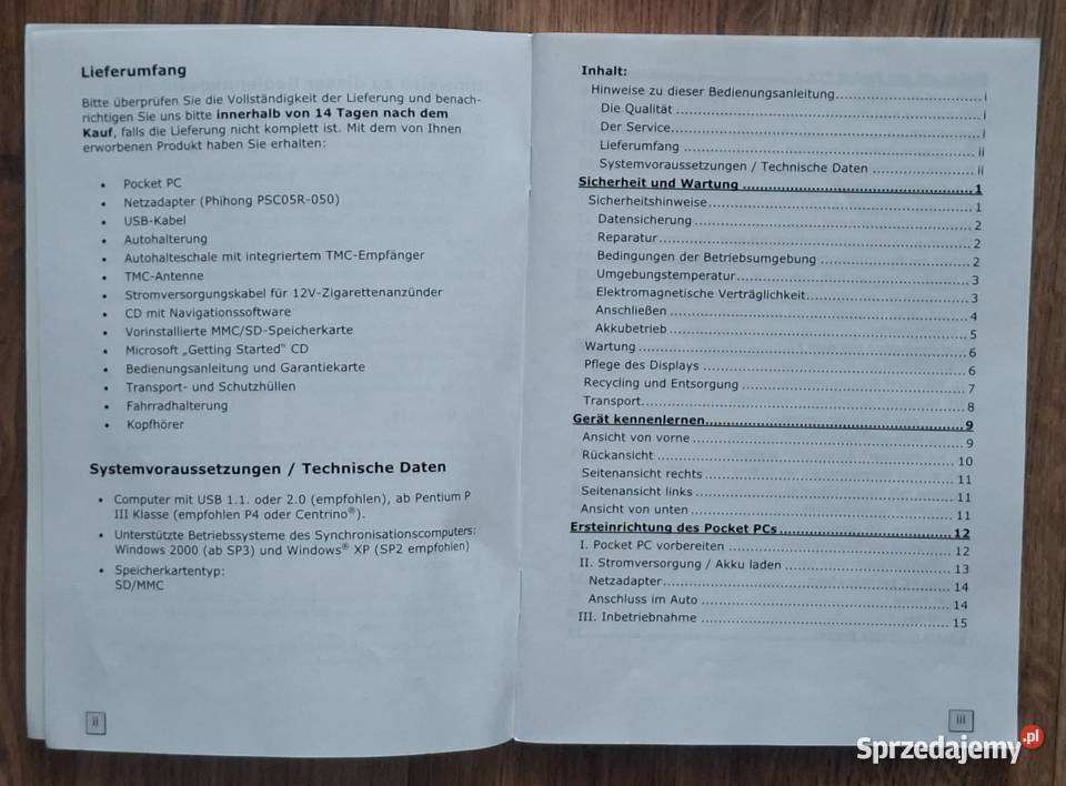 Instrukcja Mobiles GPS Navigationssystem MD Zielona Góra