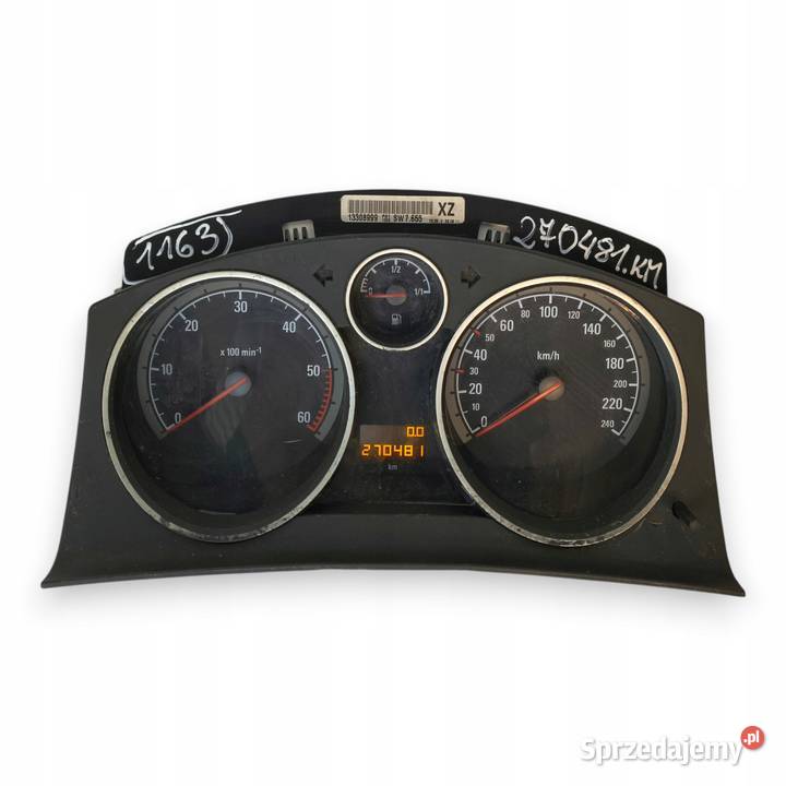 LICZNIK ZEGARY 13308999 XZ Opel Astra H Zafira B Chełm