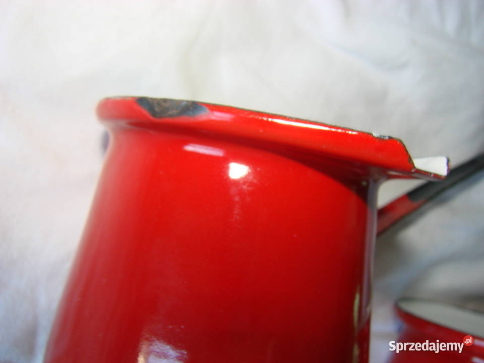 Silesia emaliowany tygielek PRL