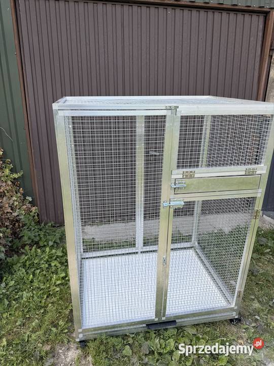 Klatkawoliera aluminiowa ptaków Trzyciąż sprzedam