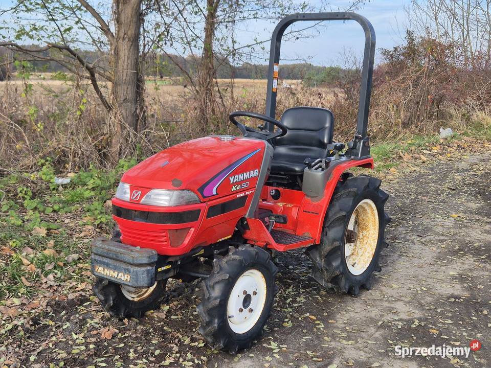 Traktorek traktor YANMAR KE50D 15 44 Skrzynia biegów Manualna Małuszyn