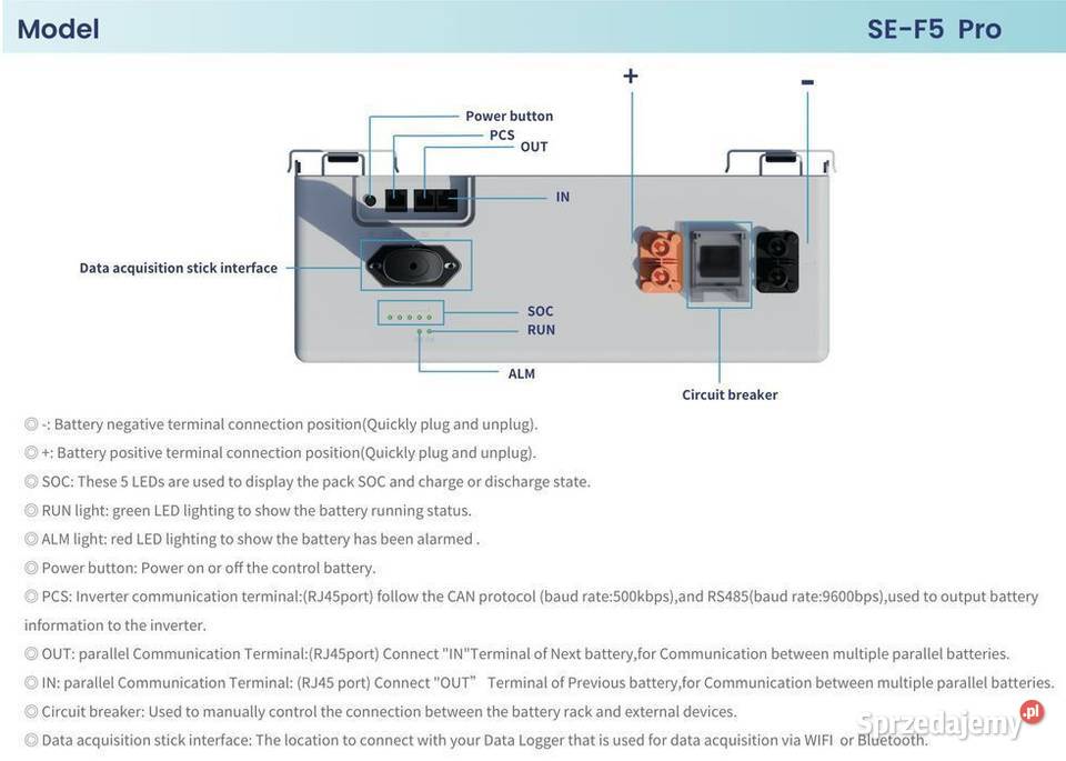 Magazyn energii DEYE PROC SEF5 Plus 512 kWh 3199