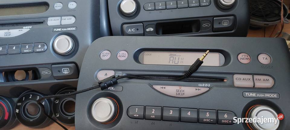 Radio Honda JAZZ City AUX dodatkowe wejście