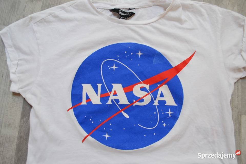 Koszulka NASA Look biała koszulka 152158 bluzka Toruń sprzedam
