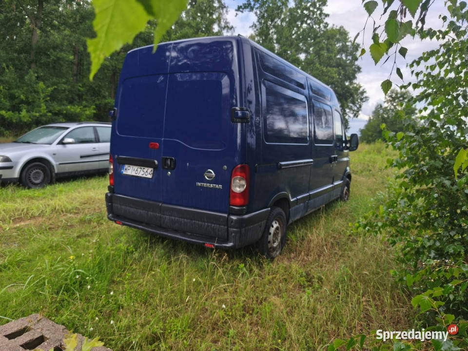 Nissan Interstar 2006r 25 Diesel Blaszak Warszawa
