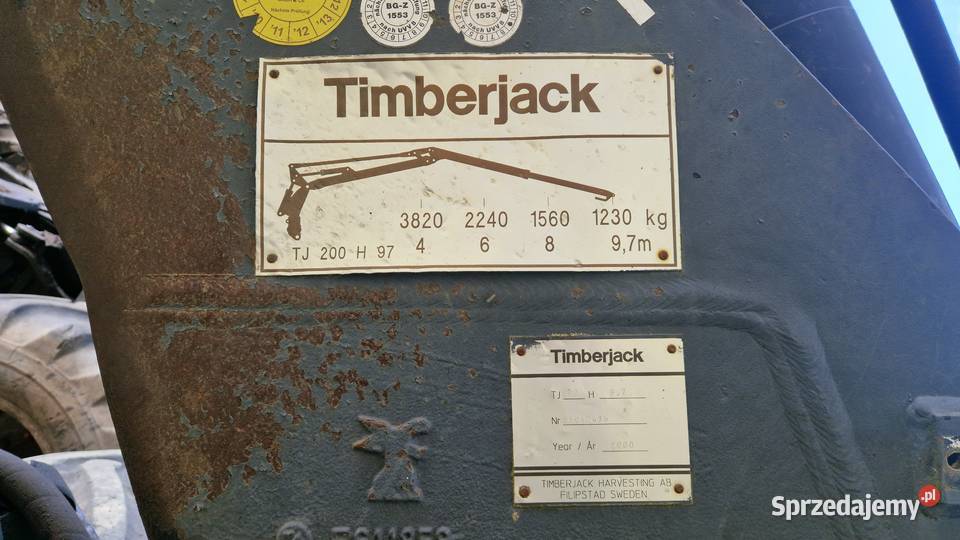 Harvester Timberjack 1270B śląskie Krzepice