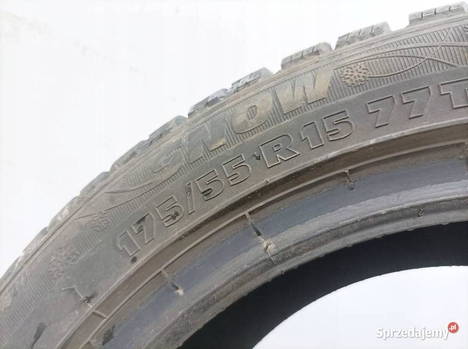 2X OPONA ZIMOWA KORMORAN SNOW 17555R15