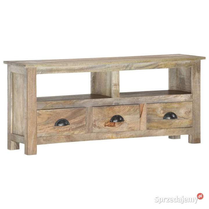 Szafka pod TV 110x30x50 lite drewno mango mazowieckie Warszawa sprzedam
