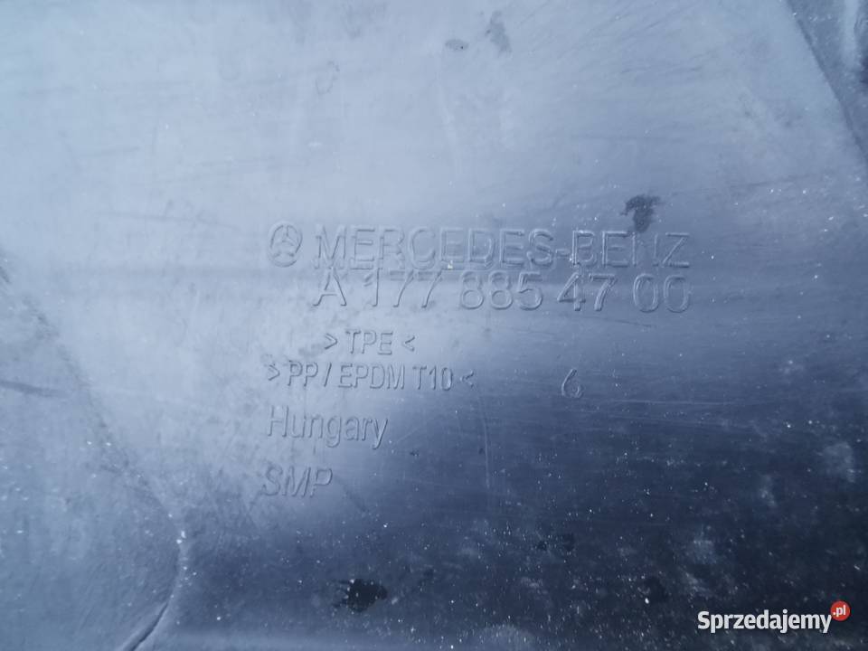 Wlot kanał powietrza Mercedes aklasa w177 19 wielkopolskie
