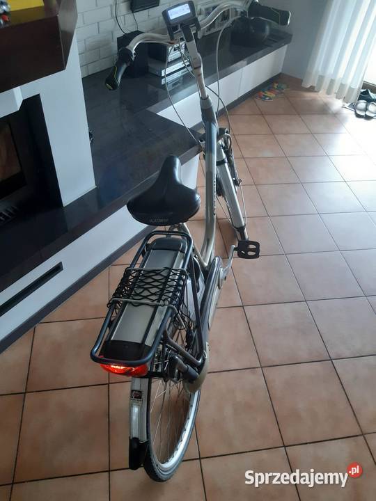Używany rower holenderski elektryczny Gazelle Ślesin sprzedam