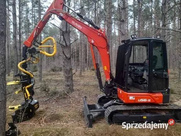 NOWYHARVESTER na koparce KUBOTA głowica do Rolnictwo Śniadówka sprzedam
