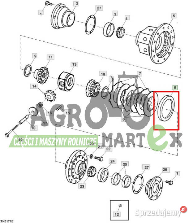 R95116 TŁOK JD sprzedam