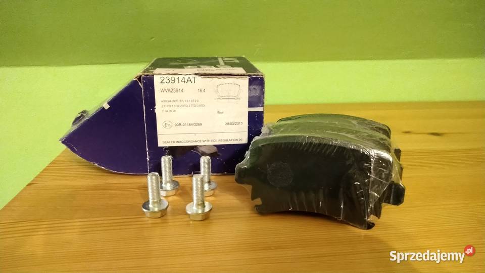 Klocki hamulcowe tył Audi A4 B7 16 30TDi podkarpackie Tywonia